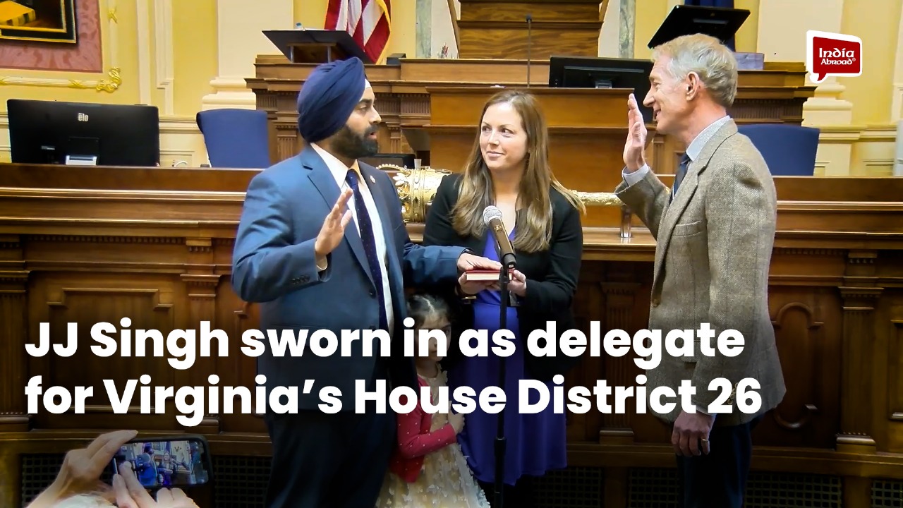 JJ Singh sworn in as delegate for Virginia’s House District 26